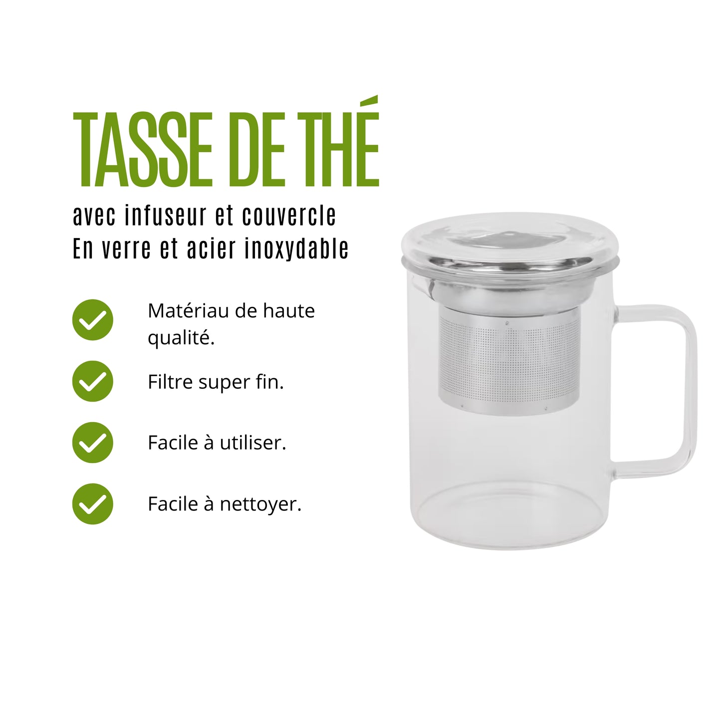 Tasse à thé avec Infuseur