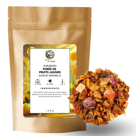Infusion Purée de Fruits Jaunes