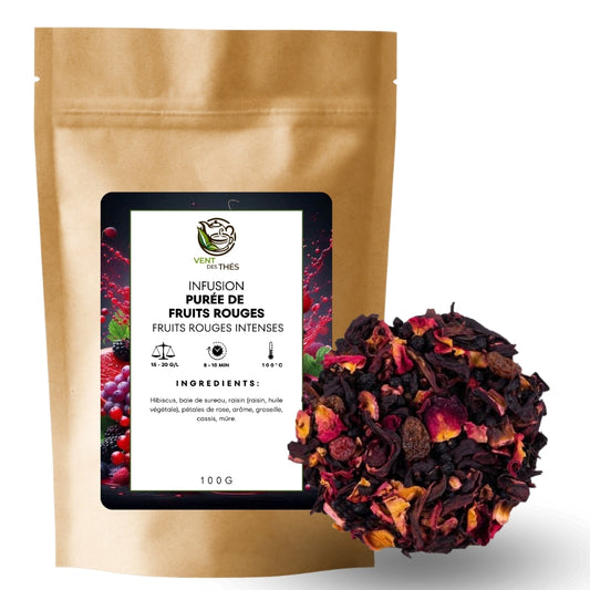 Infusion Purée de Fruits Rouges